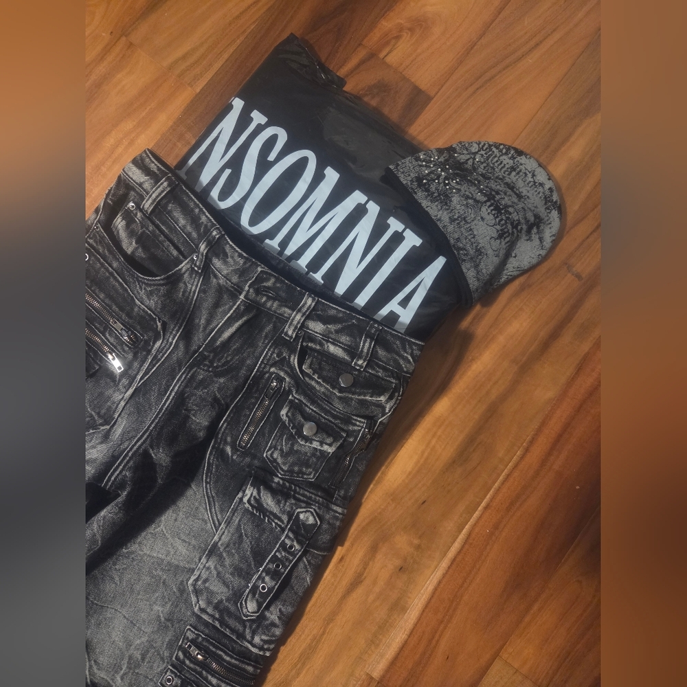Black Denim Jeans